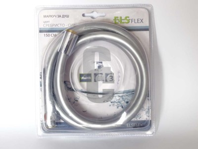 Шлаух за душ PVC СРЕБРИСТ 1.5м.